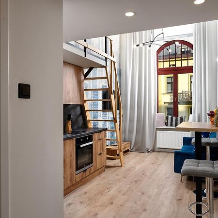 Studio Z Widokiem Na Piotrkowska Apartment วูดช์ ภายนอก รูปภาพ