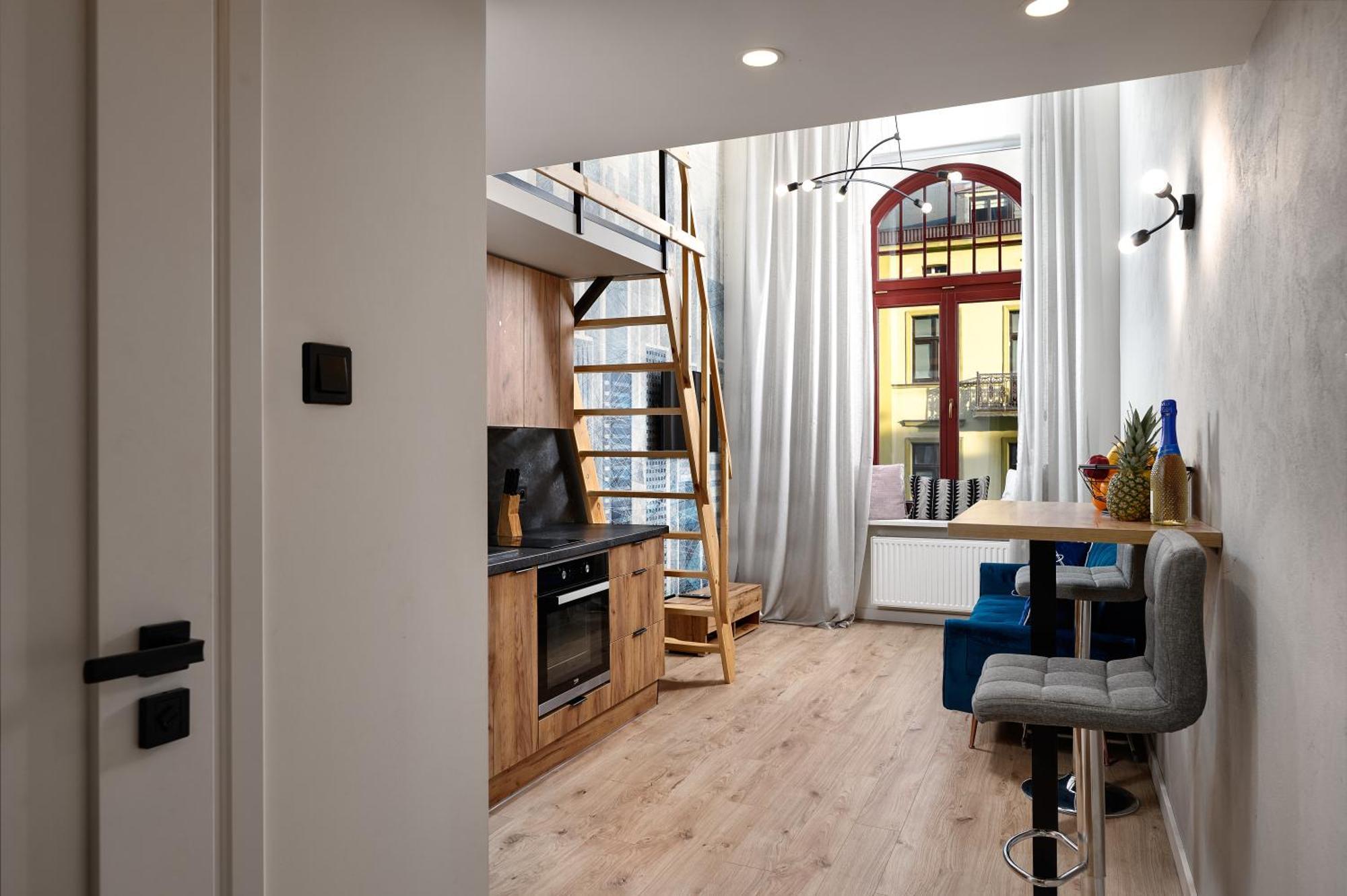 Studio Z Widokiem Na Piotrkowska Apartment วูดช์ ภายนอก รูปภาพ